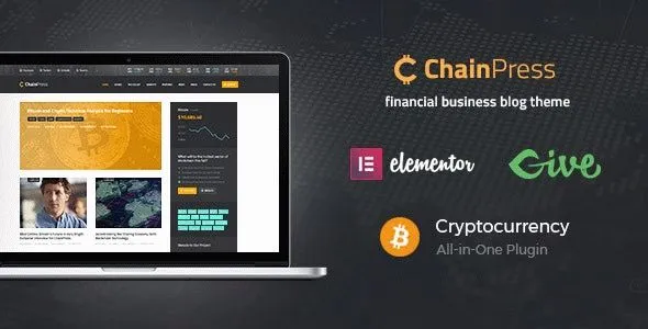 ChainPress – Financial WordPress Business Blog Theme