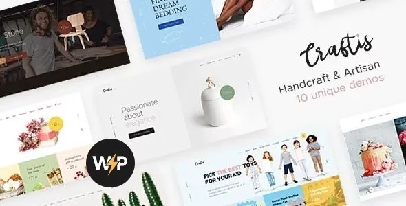 Craftis – Handcraft & Artisan WordPress Theme for Creatives