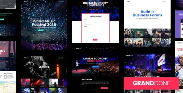Grand Conference – Event WordPress