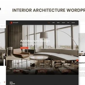 Concreate – Interior Architecture Interactive WordPress Theme